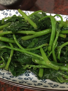 蒜拌地瓜葉 的食譜成品照片