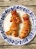 Crescent Mummy Dogs- Halloween