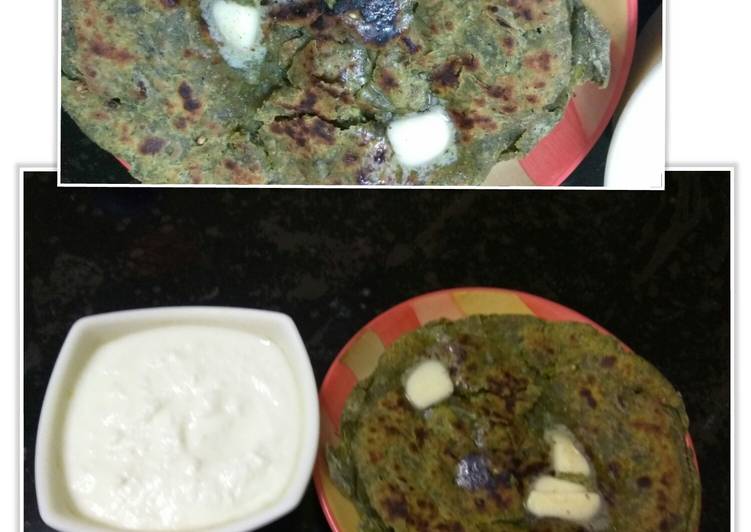 Methi laccha paratha