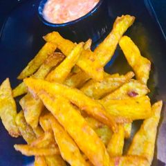 A picture of Pakora fries.