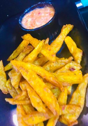 A picture of Pakora fries.