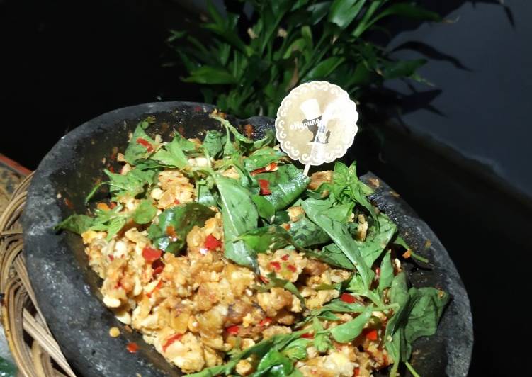 Bahan memasak Sambal Tempe Kemangi Anti Gagal