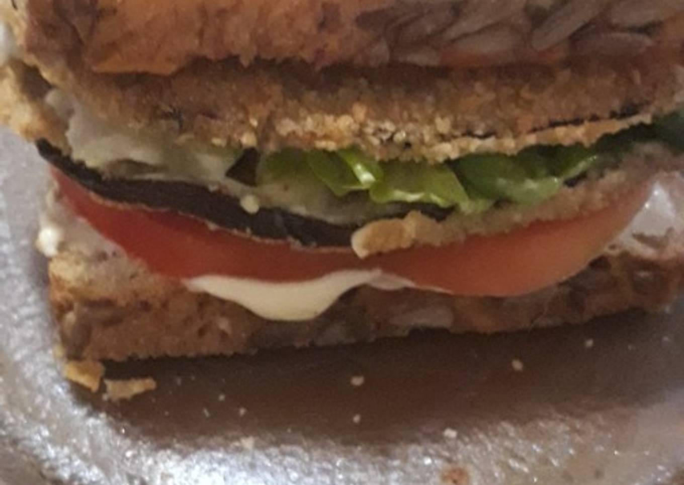 Milanesas vegetarianas de berenjenas
