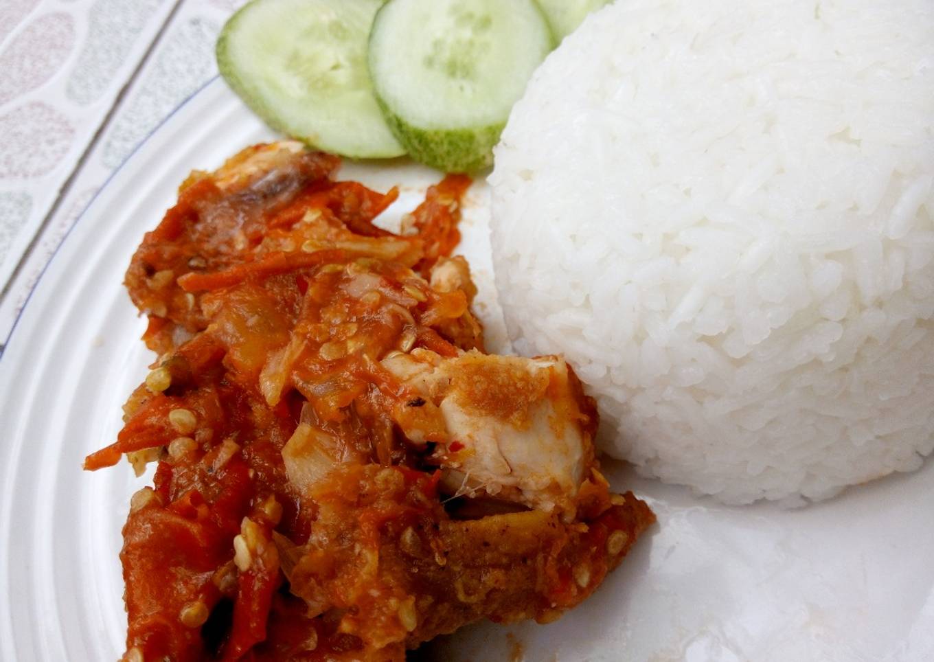 Resep ayam geprek super pedas