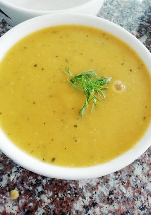 Una foto de Crema 4 verduras 😋