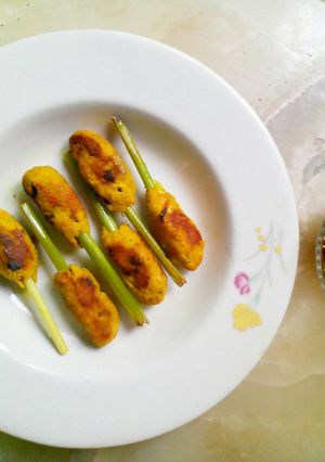 A picture of Sate Lilit (Satay Lilit Bali).