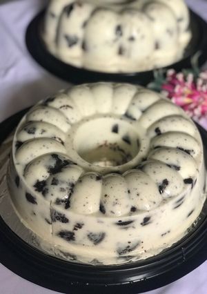 Foto resep Puding Nutella Oreo