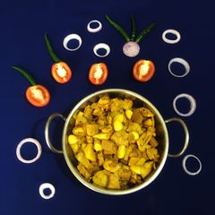 A picture of Raw Jackfruit Curry.