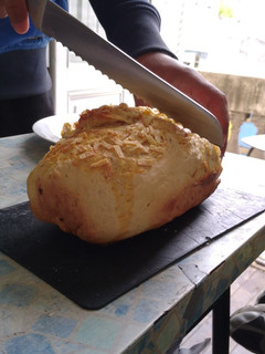 Una foto de Pan de queso casero