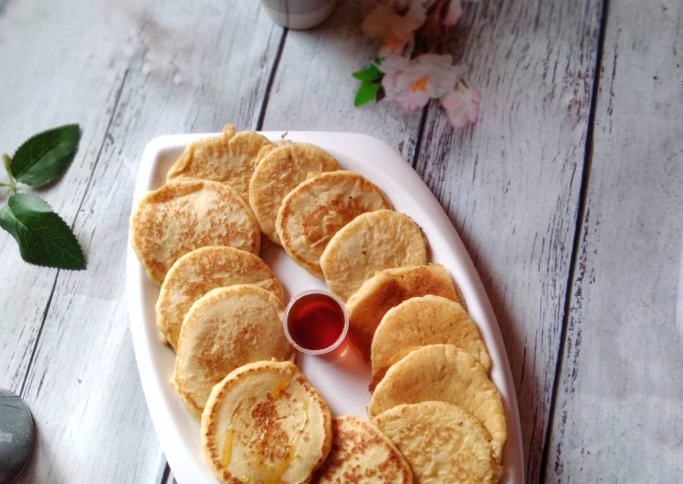 Small pancake without eggs