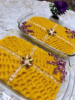 عکسی از دستور حلوای شیر (زعفرانی)