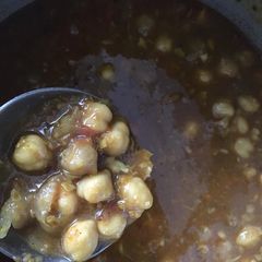 A picture of Punjabi Choley.