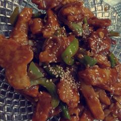 A picture of Honey Chilli Potato.