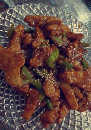 A picture of Honey Chilli Potato.