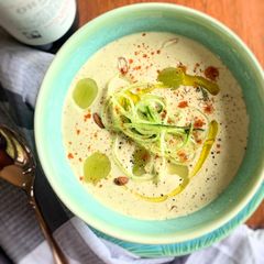 A picture of Gazpacho Blanco.
