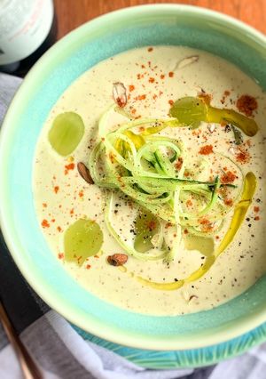 A picture of Gazpacho Blanco.