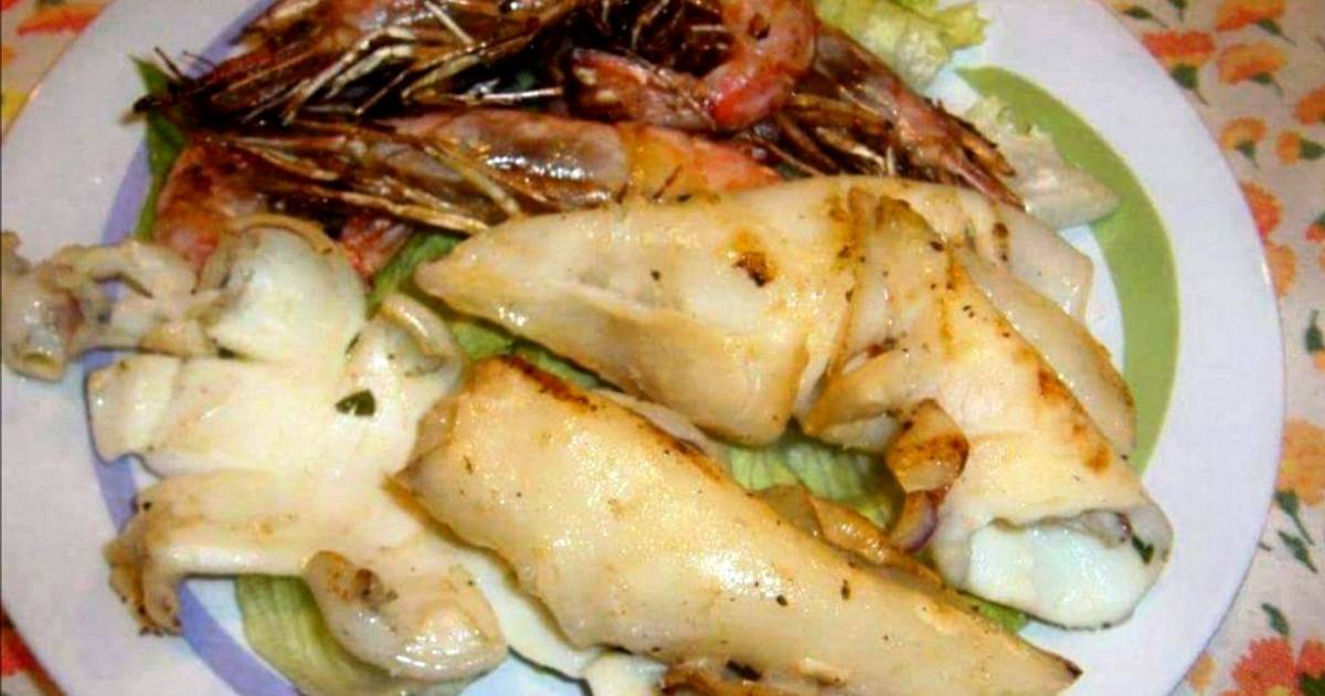 Ricetta Grigliata di pesce servita con salsa vinaigrette di Fabio Del