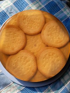 Foto resep Puding lapis kopi dan biskuit susu