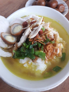 Foto resep Bubur Ayam kuah kuning