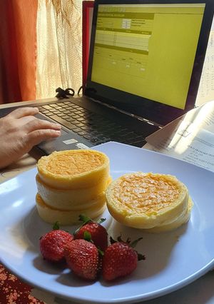 Foto resep Pancake panggang #keto