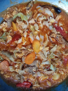 Foto resep Gongso ayam nyemek semarangan