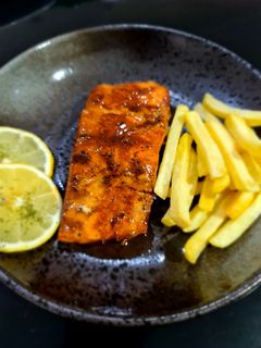 Foto resep Salmon teriyaki