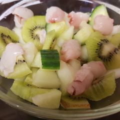 A picture of My Cool Fruit Salad 🤗.