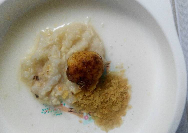 Cara mudah mengolah Baso ikan goreng (mpasi 8 bulan) Lezat