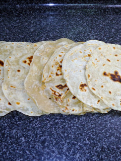 Una foto de Tortillas de harina mejicanas