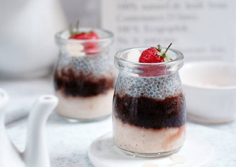 Overnight Oats With Chia Pudding