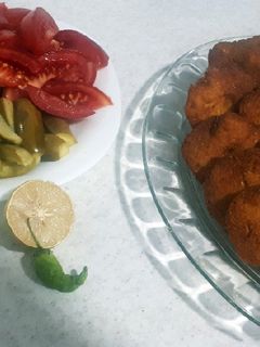 عکسی از دستور فلافل خانگی😋