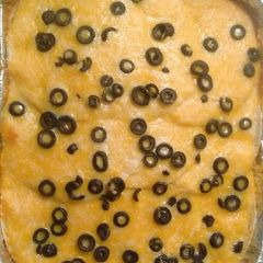 A picture of Quick Layered Chicken Enchiladas.