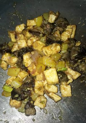 Foto resep Sambal goreng pete Hatake (hati ayam, tahu, kentang)