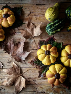 Una foto de Panecillos de Calabaza