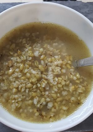 صورة لوصفة شوربة الفريكه