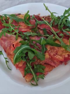 Túrós pizza 🍕 recept fotója