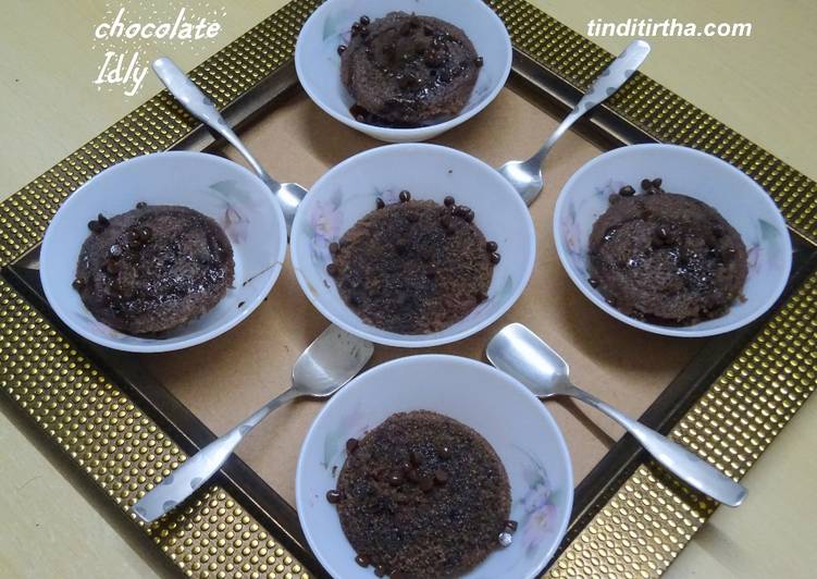 Recipe of Super Quick Homemade Instant chocolate idly… which can be prepared in minutes
