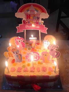 Foto resep Birthday Cake (Chantily fruit cake)
