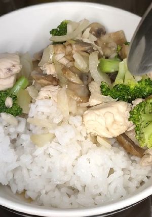 Foto resep Brokoli ayam jamur