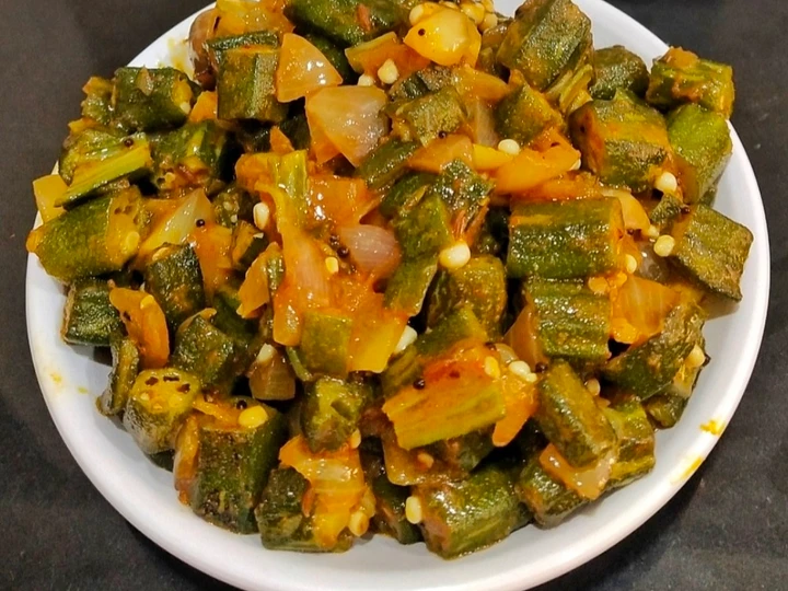 Recipe Bhindi Onion Sabji which Delicious