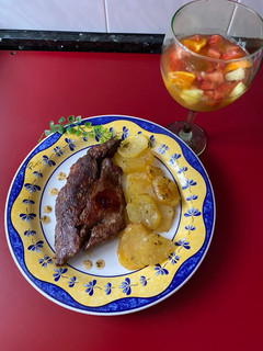 Una foto de Solomillo macerado al horno