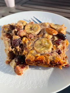 A picture of Banana cake.