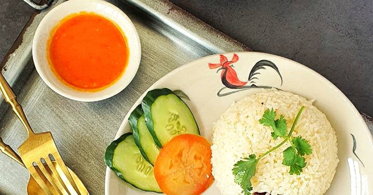 Resipi Roasted Chicken Rice Ala Restaurant Chinese oleh Jeehan Kitchen