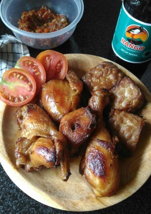 Foto resep Ayam goreng coklat (bumbu ayam bakar pak sahak)