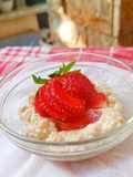 Strawberry Oat Honey Milk