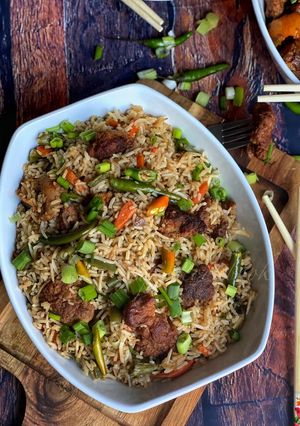 চিকেন ফ্রাইড রাইস (Chicken Fried Rice Recipe In Bengal) রেসিপির প্রধান ছবি