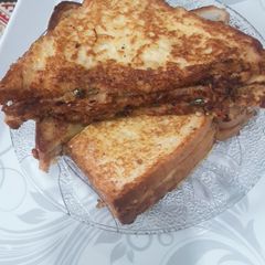 A picture of Club sandwichs....