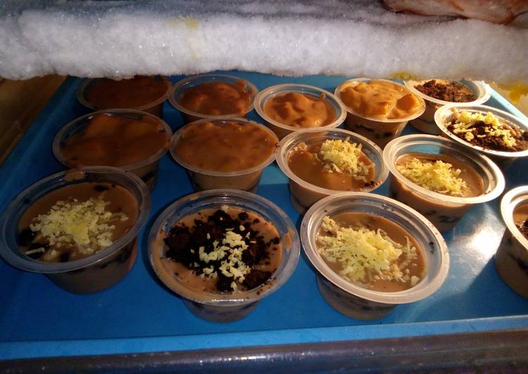 Cara Gampang Menyiapkan Cheese cake Oreo + mango Anti Gagal