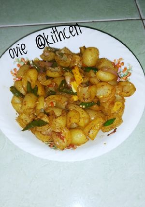 Foto resep Kikil cabe ijo super pedes