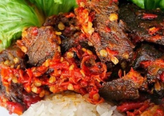 Dendeng balado